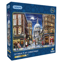 Gibsons St Paul's at Christmas Jigsaw Puzzle 1000 Pieces