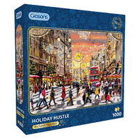 Gibsons Holiday Hustle Jigsaw Puzzle 1000 Pieces