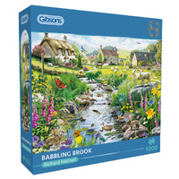 Gibsons Babbling Brook by Richard Macneil Jigsaw Puzzle 1000 Pieces