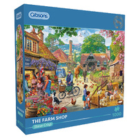 Gibsons The Farm Shop by Steve Crisp Jigsaw Puzzle 1000 Pieces