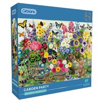 Gibsons Garden Party by Barbara Anderson Jigsaw Puzzle 1000 Pieces