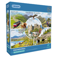 Gibsons Snowdonia by Richard Macneil Jigsaw Puzzle 1000 Pieces