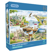 Gibsons The Lake District by Richard MacNeil Jigsaw Puzzle 1000 Pieces