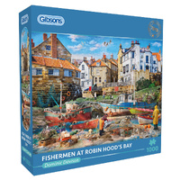 Gibsons Fishermen at Robin Hood's Bay Jigsaw Puzzle 1000 Pieces