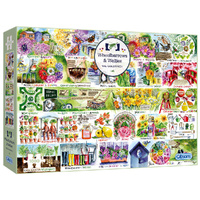 Gibsons Wheelbarrows & Wellies Jigsaw Puzzle 1000 Pieces (GIB071061)