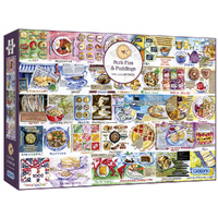 Gibsons Pork Pies & Puddings Jigsaw Puzzle 1000 Pieces (GIB071078)