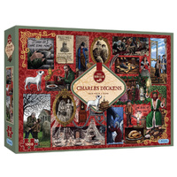 Gibsons Book Club Charles Dickens Jigsaw Puzzle 1000 Pieces (GIB071245)