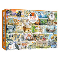 Gibsons Sun Bears & Sloths Jigsaw Puzzle 1000 Pieces (GIB071344)