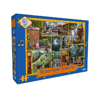 Gibsons Nursery Rhymes Through Time Jigsaw Puzzle 1000 Pieces (GIB071399)