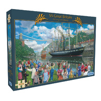 Gibsons SS Great Britain Jigsaw Puzzle 1000 Pieces