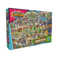 Gibsons Jokesaws Barmy Britain Jigsaw Puzzle 1000 Pieces (GIB071528)