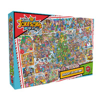 Gibsons Jokesaws Crackers for Christmas Jigsaw Puzzle 1000 Pieces