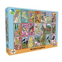 Gibsons RSPB: British Songbirds by Kate Heiss Jigsaw Puzzle 1000 Peces