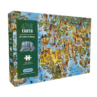 Gibsons Epic Earth by Hartwig Braun Jigsaw Puzzle 1000 Pieces