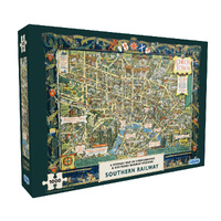 Gibsons London Town by Southern Railway Jigsaw Puzzle 1000 Pieces