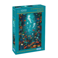 Gibsons The Art File: Underwater World Jigsaw Puzzle 1000 Pieces