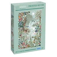 Gibsons The Art File: Frosted River Jigsaw Puzzle 1000 Pieces