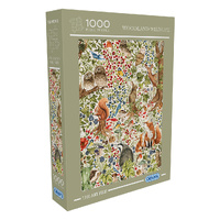 Gibsons The Art File: Woodland Wildlife Jigsaw Puzzle 1000 Pieces