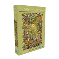 Gibsons The Art File: Sunlight Glade Jigsaw Puzzle 1000 Pieces