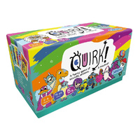 Gibsons Quirk! Family Card Game 2-6 Players Ages 5+ (GIB090246)