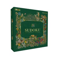 Gibsons The Art File: Sudoku Classic Board Game 1-Player Ages 8+