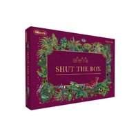Gibsons The Art File: Shut the Box Family Board Game 1+ Players Ages 8+