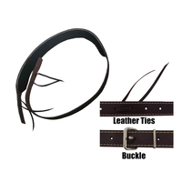 Powa Beam Lambs Wool Lined Rifle Gun Sling 112cm - Buckle (GSB6)