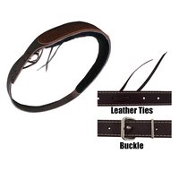 Powa Beam Stitched Suede Rifle Sling w/ Lambs Wool Lining - Buckle (GSB7)