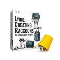 Gamewright Lying Cheating Raccoons Game 2-6 Players Ages 8+ (GWI127)