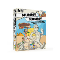 Gamewright Mummy Rummy 30th Anniversary Card Game 2-4 Players Ages 8+ (GWI201P)