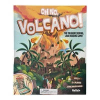 Buffalo Games Oh No Volcano! Lava Dodging Game 2-4 Players Ages 7+