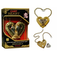 HANAYAMA L4 CAST PUZZLE HEART (HAN90013)