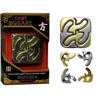 HANAYAMA L6 CAST PUZZLE SQUARE (HAN90050)