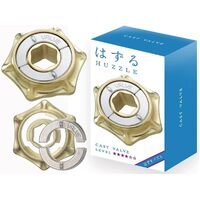 Hanayama Huzzle Level 4 Cast Valve Brain Teaser Puzzle (HAN90151)