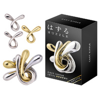 Hanayama Huzzle Level 5 Cast Ripple Brain Teaser Puzzle (HAN90186)