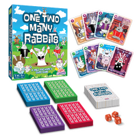 Happy Camper One Too Many Rabbits Card Game 1-4 Players Ages 7+