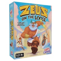 Happy Camper Zeus on the Loose Card Game Ages 8+ 2-5 Players