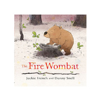 Harper Collins The Fire Wombat Childrens Book Softcover (HAR759349)