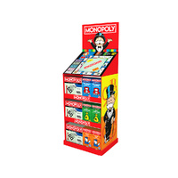 Monopoly Free Standing Display for Monopoly Classic Board Games (HASAU240)