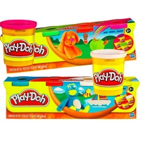 PLAYDOH 4 TUB PACKS ASSTD (HASB5517)