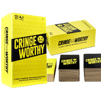 Hasbro Cringe Worthy Party Card Game 3+ Players Ages 17+ (HASE9453)