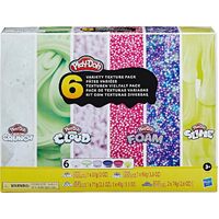 Play-Doh 6 Variety Texture Pack Scented for Ages 3+ (HASF4885)