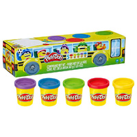 Play-Doh School Bus Box Craft Set for Ages 2+ 5 Pack (HASF7368)