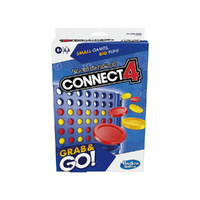 Hasbro Connect 4 Grab & Go Family Game 2-Players Ages 6+ (HASF8253)
