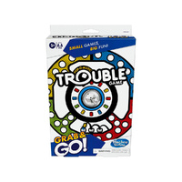 Hasbro Trouble Grab & Go Family Game 2-4 Players Ages 5+ (HASF8254)