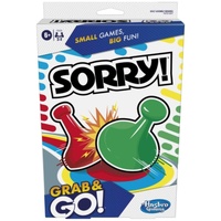 Sorry! Grab & Go Travel Board Game 2-4 Players Ages 6+
