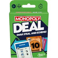 Hasbro Monopoly Deal Refresh Card Game 2-5 Players Ages 8+ (HASG0351)