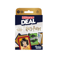 Monopoly Deal Harry Potter Kids Card Game 2-5 Players Ages 8+ (HASG0717)