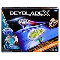 Beyblade X Drop Attack Battle Set with Beystadium Arena for Ages 8+