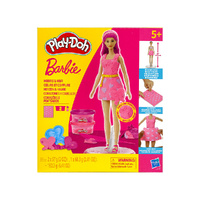 Play-Doh Barbie Hearts & Hair Fashion Design Kit for Ages 5+ (HASG1357)